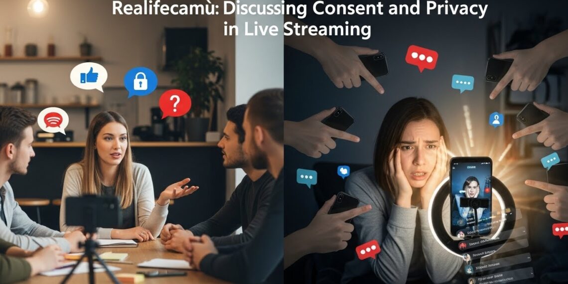 Realifecamù: Discussing Consent and Privacy in Live Streaming