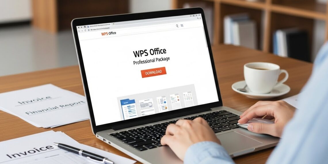 WPS Download Office Professional Package to make Invoices and Financial Reporting