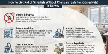 How to Get Rid of Silverfish Without Chemicals (Safe for Kids & Pets) in Norway